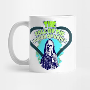 The Fall of the House of Usher Carla Gugino skull mask Mug